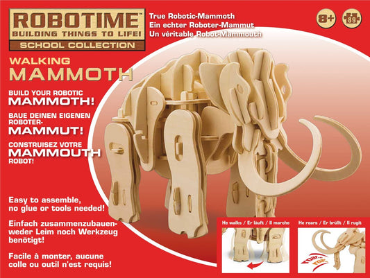 Robotime RT9110 Mammuth Kit Legno con sensori e sonoro