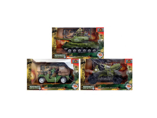 Mezzi militari set - 1 Pz casuale