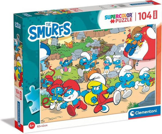 PUZZLE 104 PEZZI PUFFI