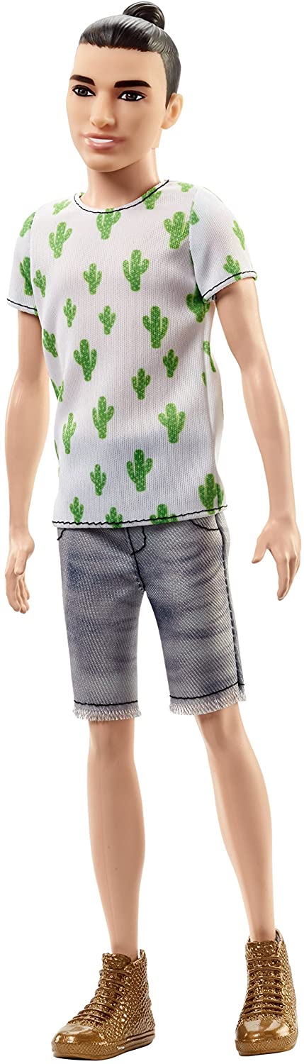 Barbie- Ken Fashionistas T-Shirt Moda Cactus, Uno Stile da Collezionare