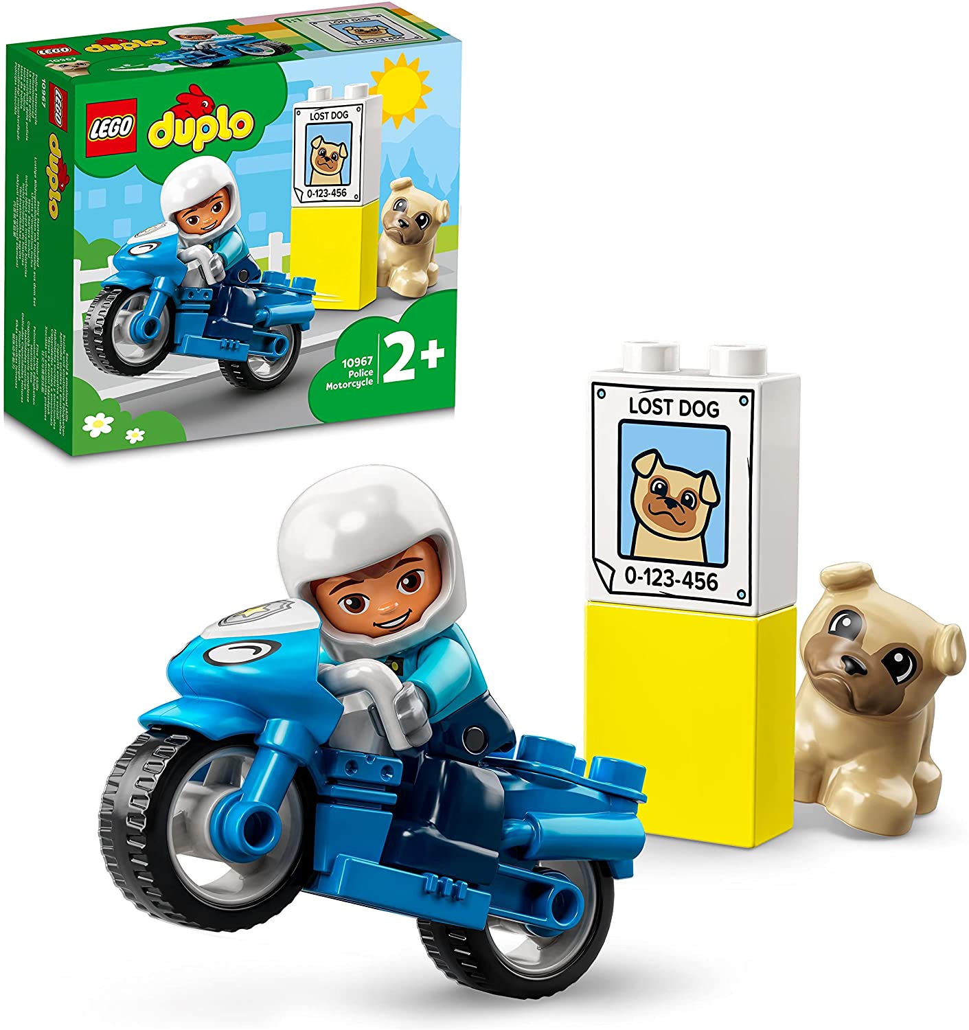 LEGO 10967 DUPLO Motocicletta Della Polizia