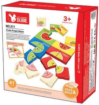 Wange puzzle della frutta dubie