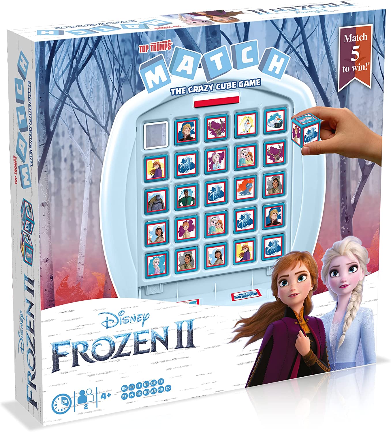 Gioco da Tavolo - Frozen 2 - Top Trumps Match