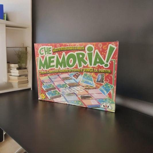 GIOCO IN SCATOLA CHE MEMORIA ! - MONDO STOCK