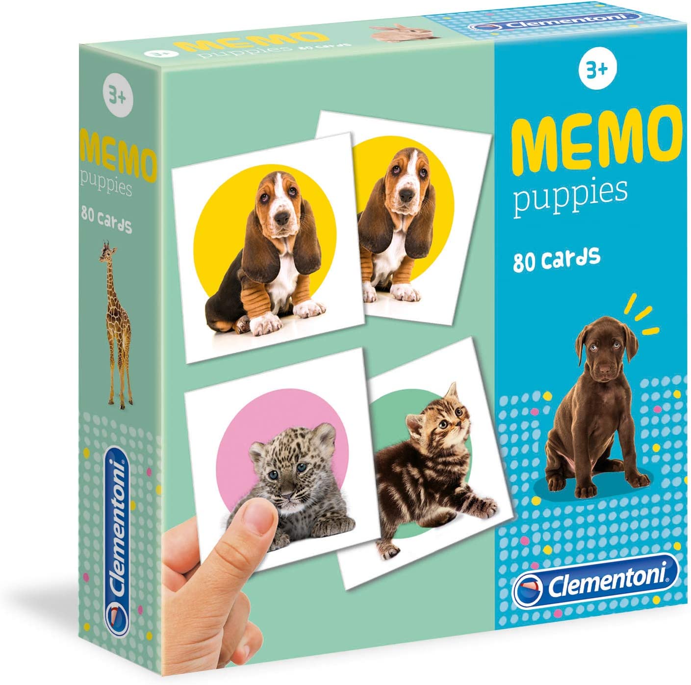 Clementoni - 18078 - Memo Games - Puppies