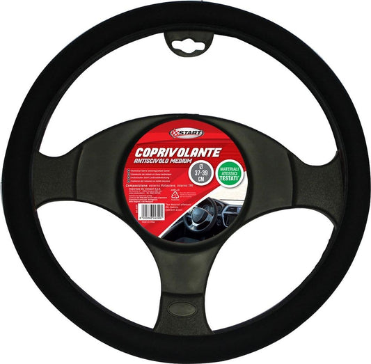 Coprivolante auto in tessuto tecnico antiscivolo diametro 37-39 cm