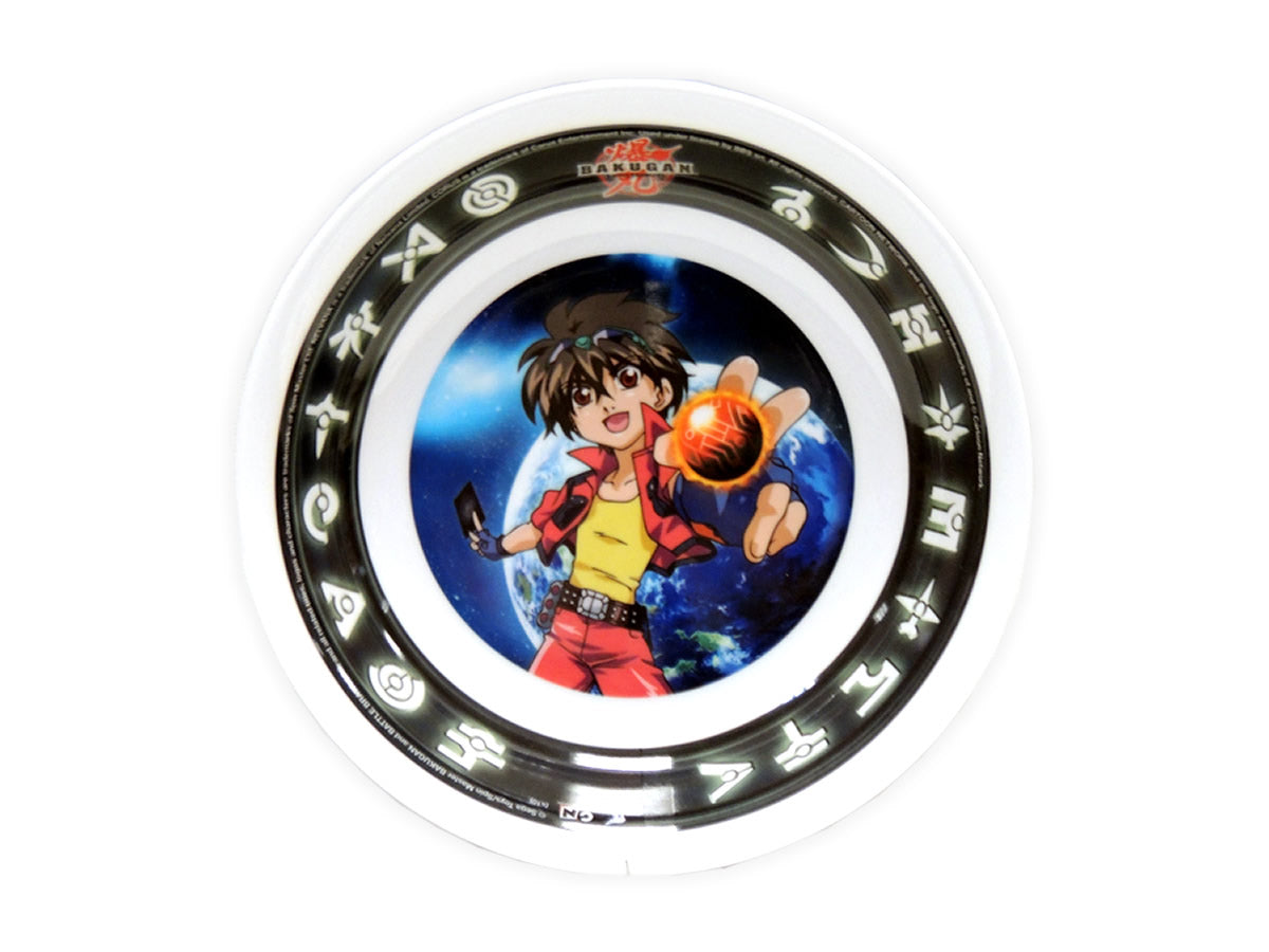 PIATTO FONDO BAKUGAN - SET PAPPA - IN MELAMINA - MONDO STOCK