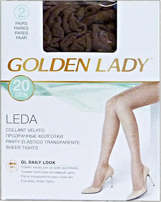 GOLDEN LADY collant velato - nero - taglia 3-M