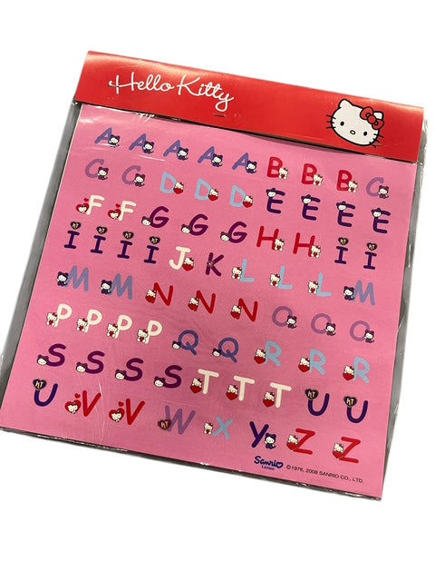 Hello Kitty - Stickers adesivi con lettere