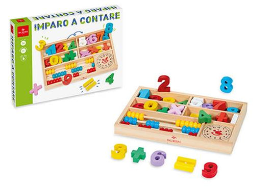 Dal Negro-Imparo Gioco educativo in Legno