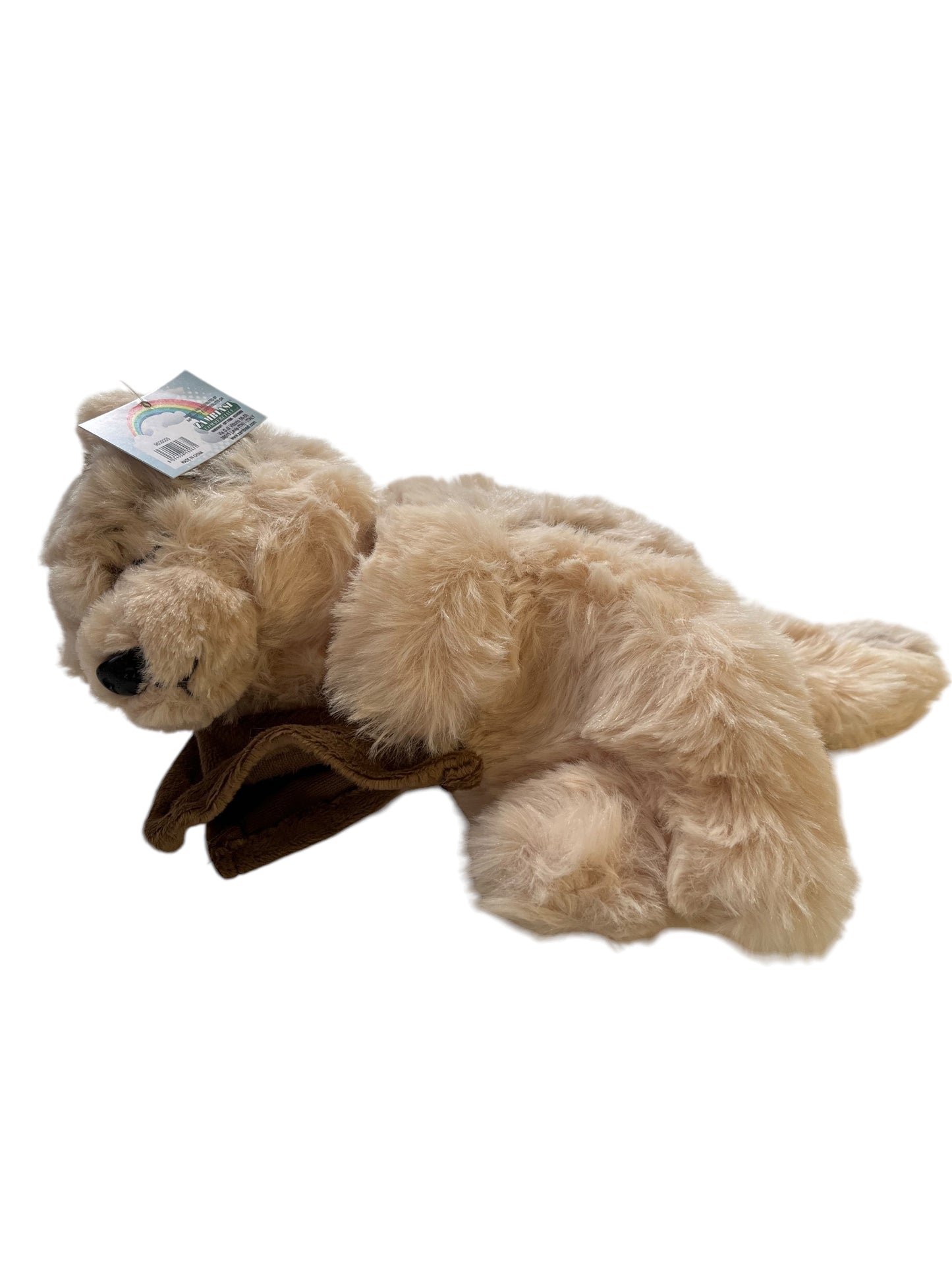 Peluche lupo che dorme 20 cm