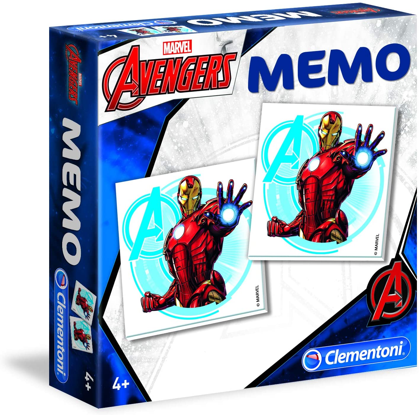 Clementoni- The Memo Avengers, Multicolore, 18038