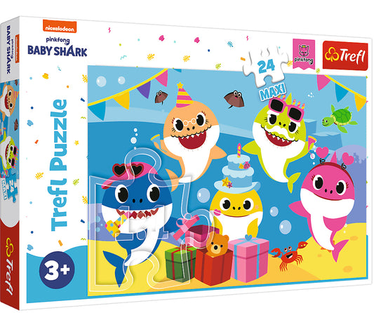 Puzzle 24 maxi Baby Shark